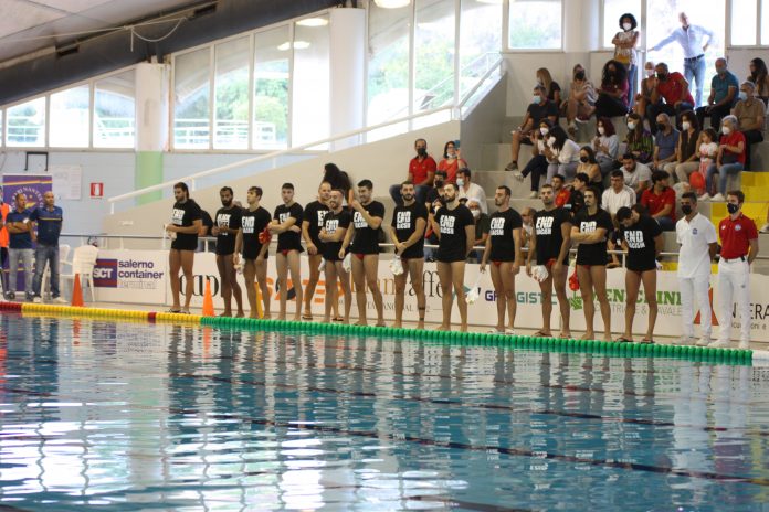 Pallanuoto A1 Rari Nantes Salerno no al razzismo