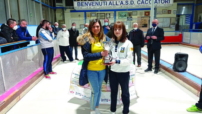 Bocce Premiazione Amelia Piastra U15
