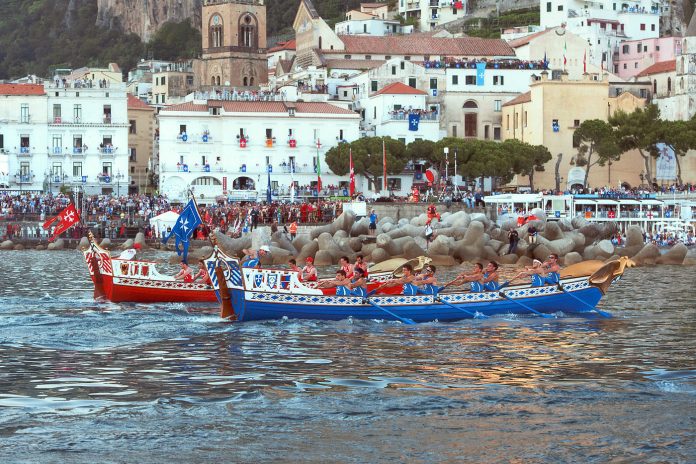 Amalfi accoglie la Regata del Repubbliche Marinare
