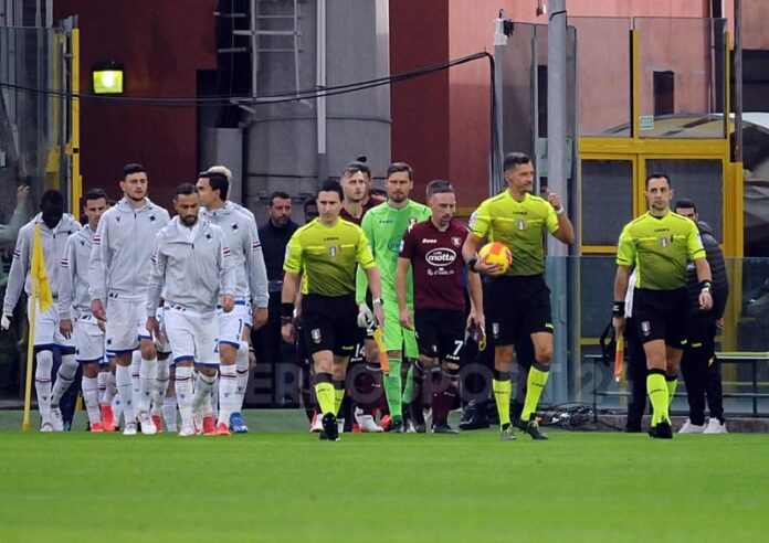 salernitana-sampdoria